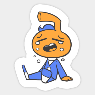 Sad snorks Sticker